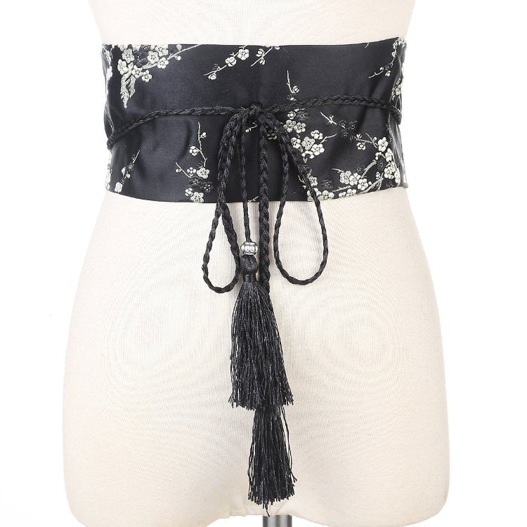 Yukata – ceinture Kimono imprimé Floral - Tresors asiatiques