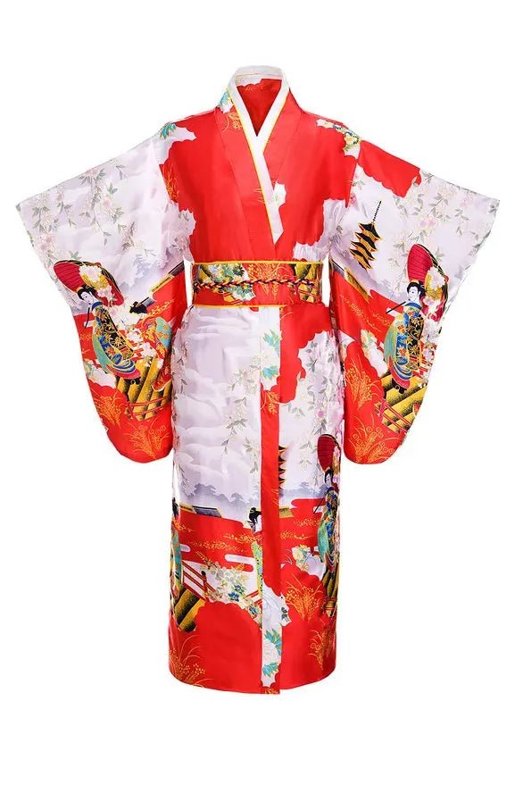 Yukata traditionnel japonais pour femmes - Tresors asiatiques