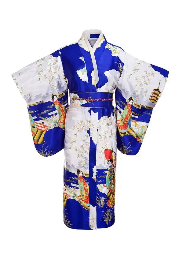 Yukata traditionnel japonais pour femmes - Tresors asiatiques