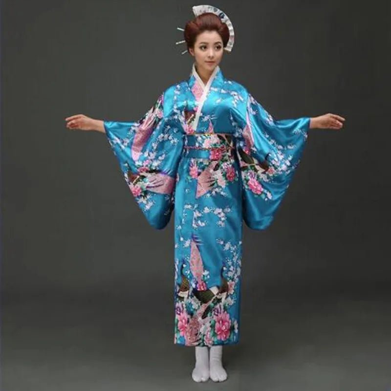 Yukata traditionnel japonais pour femmes - Tresors asiatiques