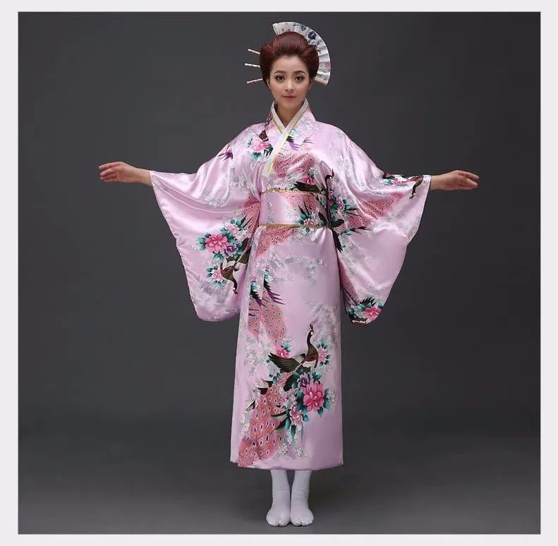 Yukata traditionnel japonais pour femmes - Tresors asiatiques