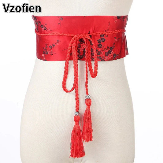 Comment accessoiriser un Yukata avec une ceinture Kimono florale ?