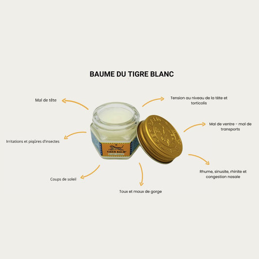 Baume du tigre légère (Blanche)