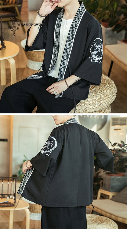 Kimono japonais traditionnel pour hommes