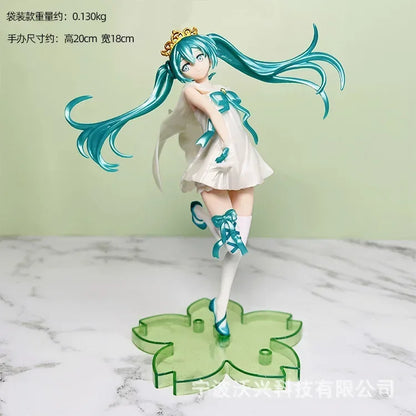 Figurine de chanteuse virtuelle Hatsune Miku en PVC