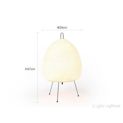 Lampe papier design japonais