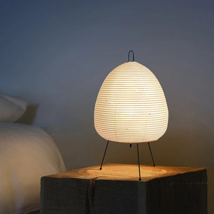 Lampe papier design japonais