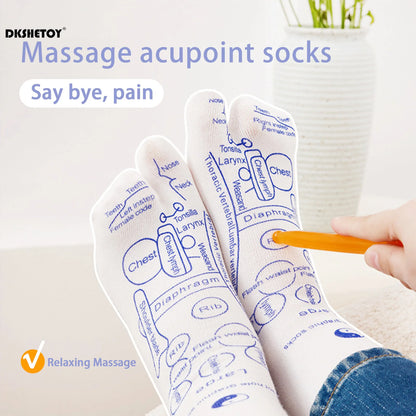 Chaussettes d'acupuncture pour le massage des pieds