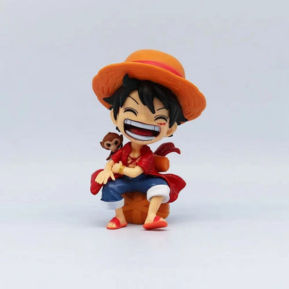 Figurines d’action de pirates One Piece