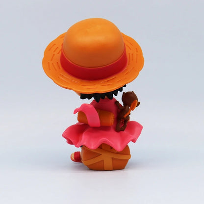 Figurines d’action de pirates One Piece