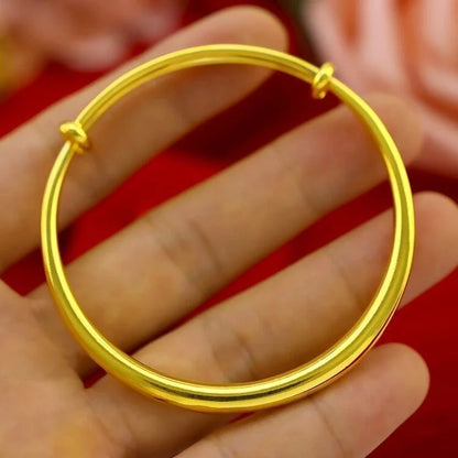 Bracelet doré vietnamien pour femmes