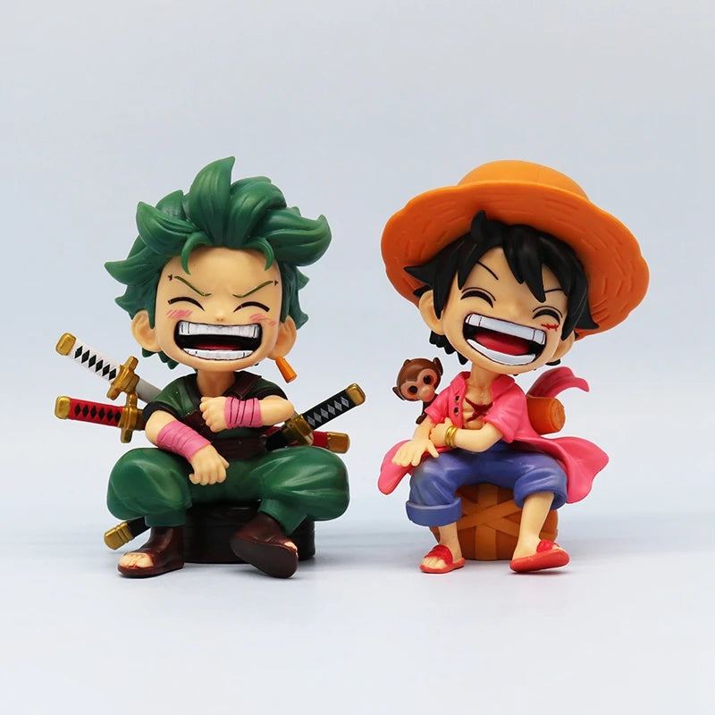 Figurines d’action de pirates One Piece