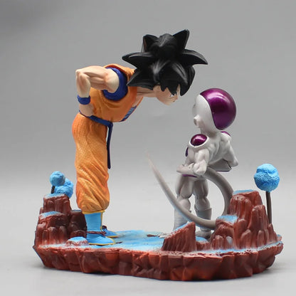 Figurine d'action Son Goku et Frieza pour enfants