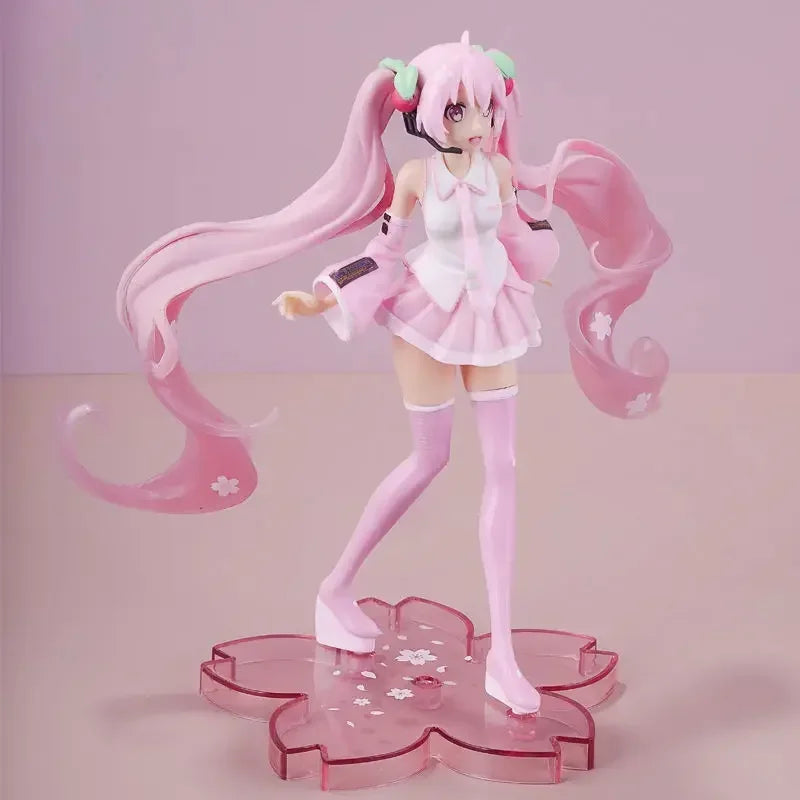 Figurine de chanteuse virtuelle Hatsune Miku en PVC