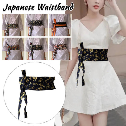 Ceinture de style japonais - Corset kimono rétro