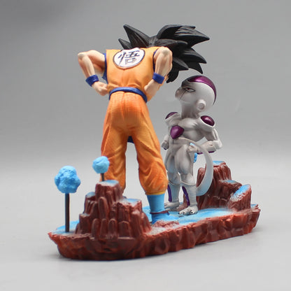 Figurine d'action Son Goku et Frieza pour enfants