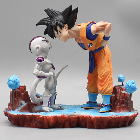 Figurine d'action Son Goku et Frieza pour enfants