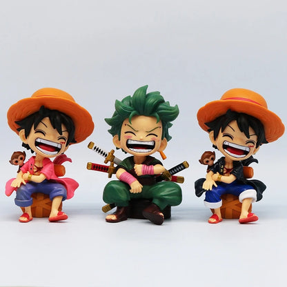 Figurines d’action de pirates One Piece