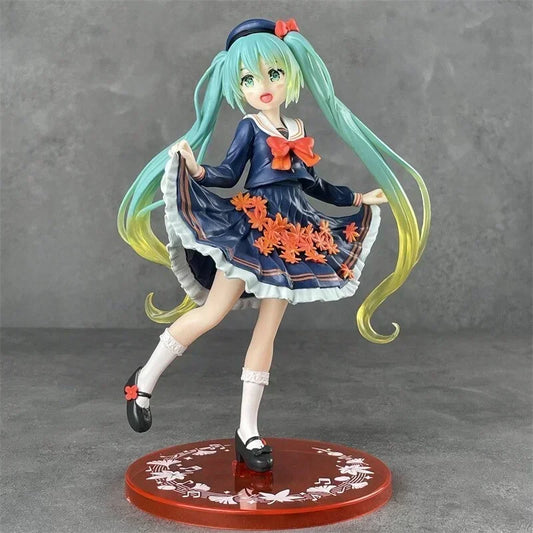 Figurine de chanteuse virtuelle Hatsune Miku en PVC