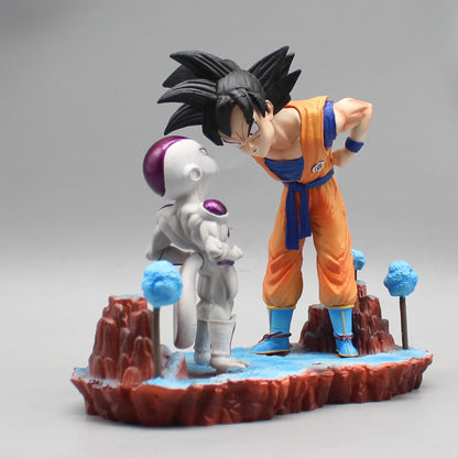 Figurine d'action Son Goku et Frieza pour enfants