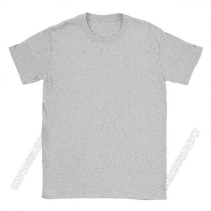 T-shirt à col rond 100% coton pour hommes