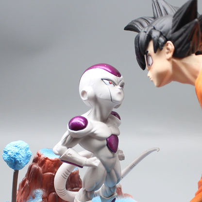 Figurine d'action Son Goku et Frieza pour enfants