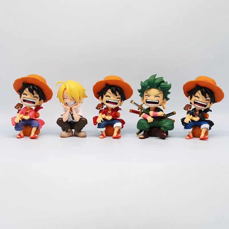 Figurines d’action de pirates One Piece