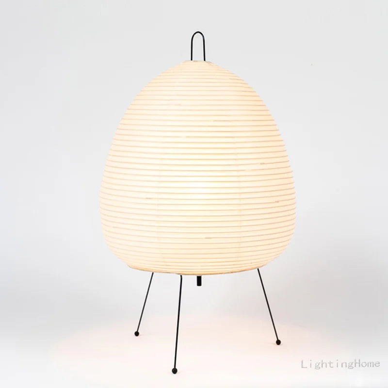 Lampe papier design japonais