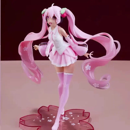 Figurine de chanteuse virtuelle Hatsune Miku en PVC