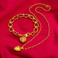 Bracelet d’amour vietnamien plaqué or - Tresors asiatiques