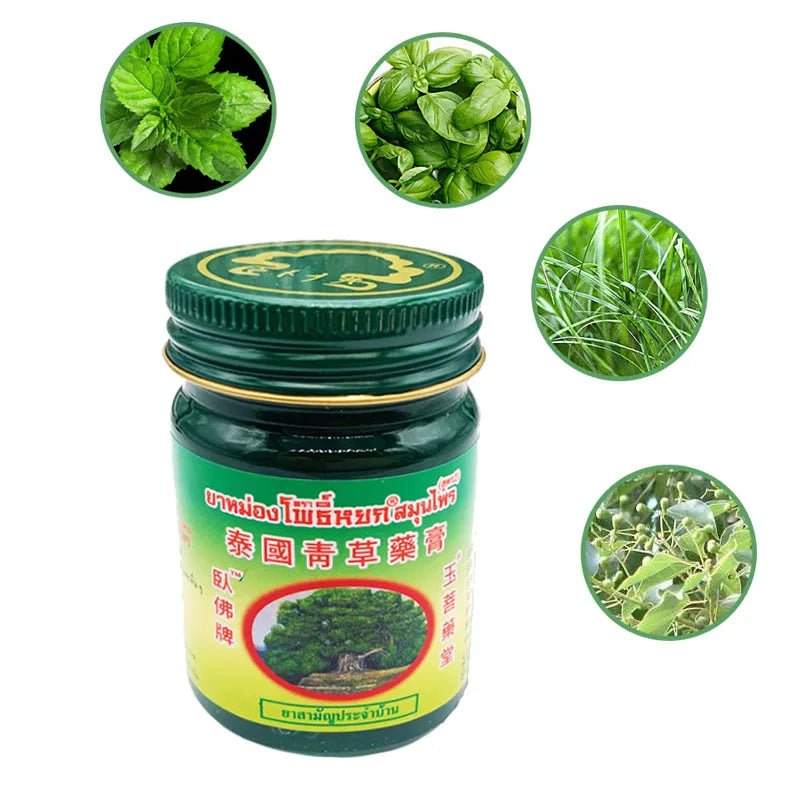 Crème thaïlandaise réfrigérante à la menthe - Tresors asiatiques