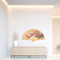 Éventail Mural Traditionnel Chinois et Japonais - Tresors asiatiques