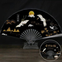 Éventail Vintage Chinois en Bambou - Tresors asiatiques