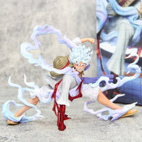 Figurine d'anime de Nika Luffy en mode Gear 5 - Tresors asiatiques