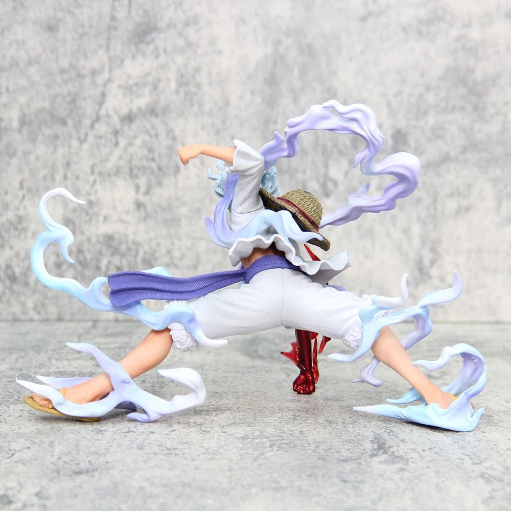 Figurine d'anime de Nika Luffy en mode Gear 5 - Tresors asiatiques