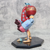 Figurine d'anime One Piece Gk Franky à double tête interchangeable - Tresors asiatiques