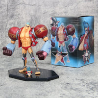 Figurine d'anime One Piece Gk Franky à double tête interchangeable - Tresors asiatiques