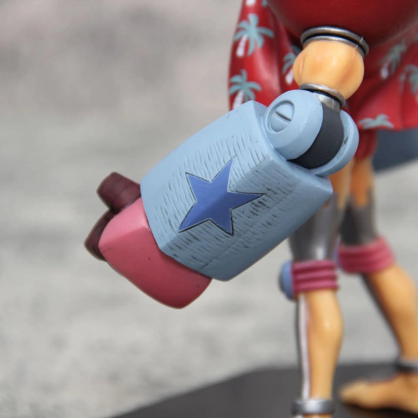 Figurine d'anime One Piece Gk Franky à double tête interchangeable - Tresors asiatiques
