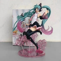 Figurine de chanteuse virtuelle Hatsune Miku en PVC - Tresors asiatiques