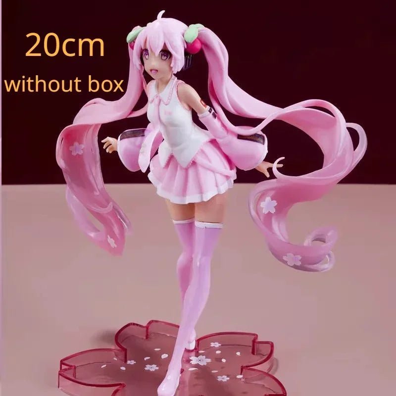 Figurine de chanteuse virtuelle Hatsune Miku en PVC - Tresors asiatiques