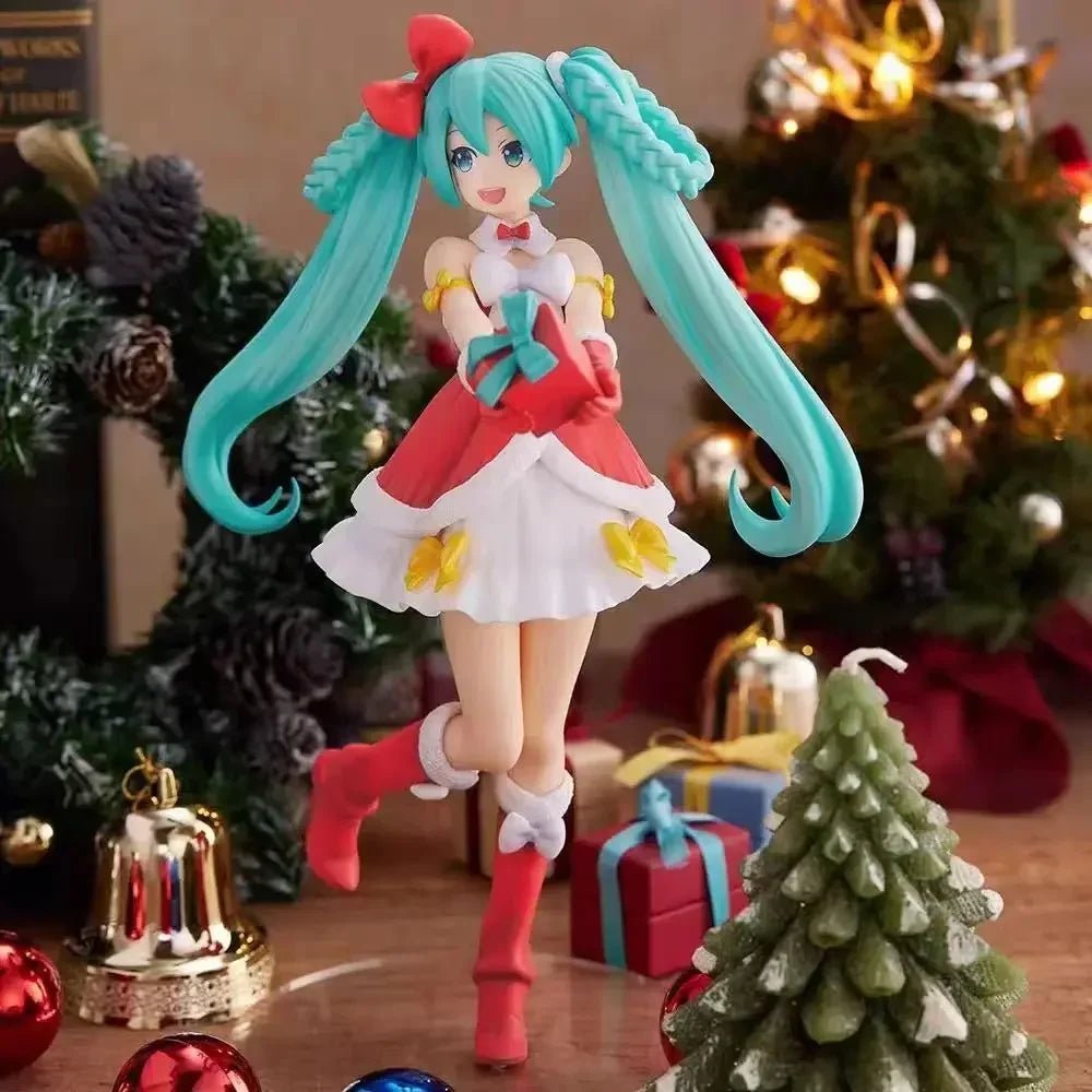 Figurine de chanteuse virtuelle Hatsune Miku en PVC - Tresors asiatiques