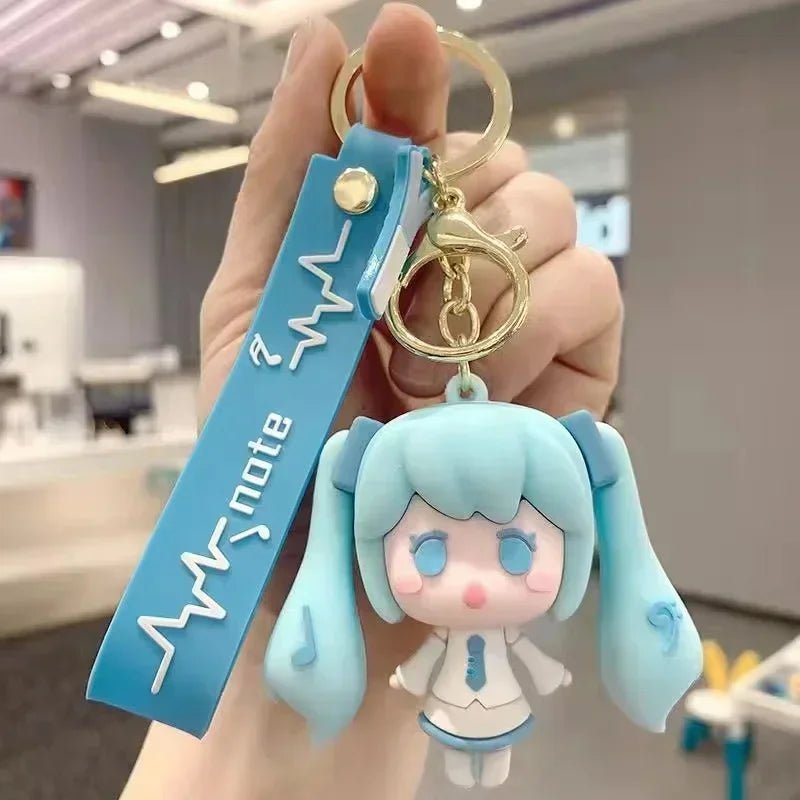 Figurine de chanteuse virtuelle Hatsune Miku en PVC - Tresors asiatiques