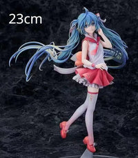 Figurine de chanteuse virtuelle Hatsune Miku en PVC - Tresors asiatiques