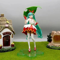 Figurine de chanteuse virtuelle Hatsune Miku en PVC - Tresors asiatiques