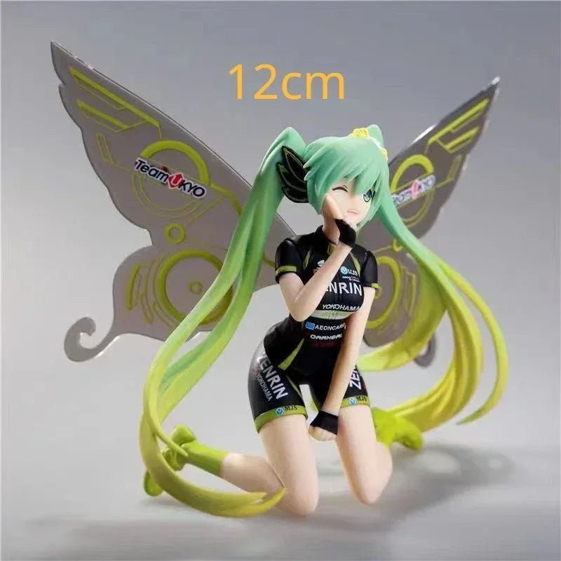 Figurine de chanteuse virtuelle Hatsune Miku en PVC - Tresors asiatiques