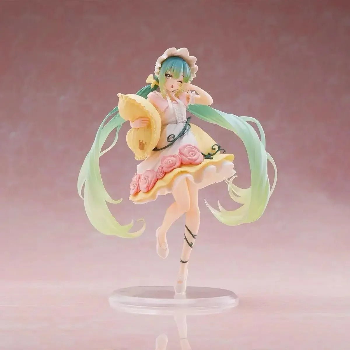 Figurine de chanteuse virtuelle Hatsune Miku en PVC - Tresors asiatiques