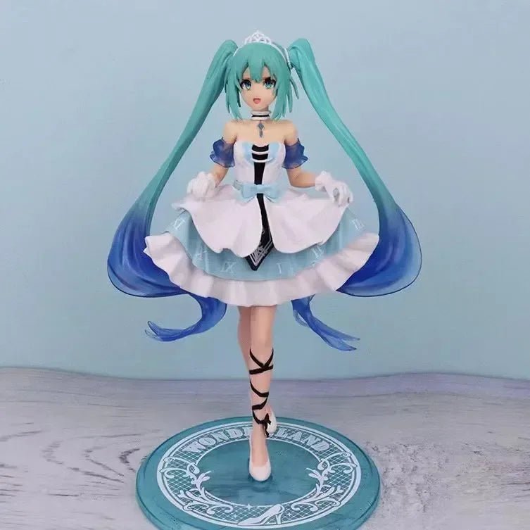 Figurine de chanteuse virtuelle Hatsune Miku en PVC - Tresors asiatiques