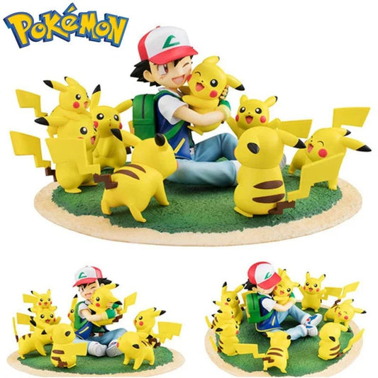 Figurine de Pokémon Pikachu et ses amis - Tresors asiatiques