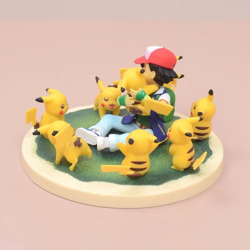 Figurine de Pokémon Pikachu et ses amis - Tresors asiatiques