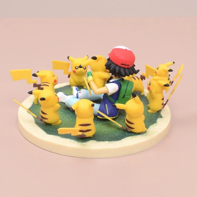 Figurine de Pokémon Pikachu et ses amis - Tresors asiatiques